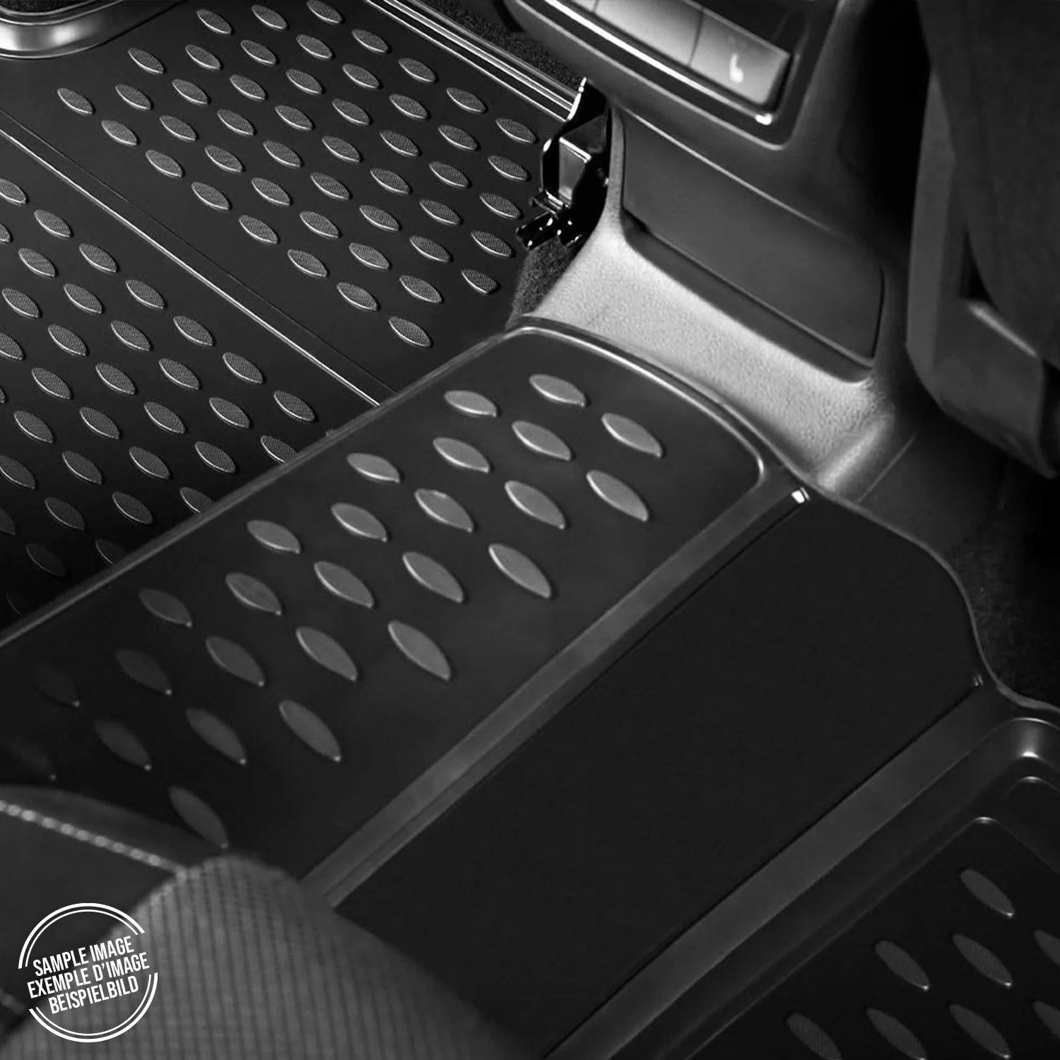 1998-2007 Lexus LX 470 Floor Mats Liners Full Set All Weather Black