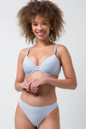 2 Pack Smooth T-Shirt Bras Blue