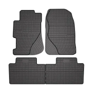 2001-2005 Honda Civic Floor Mats Liners Full Set All Weather Rubber Black