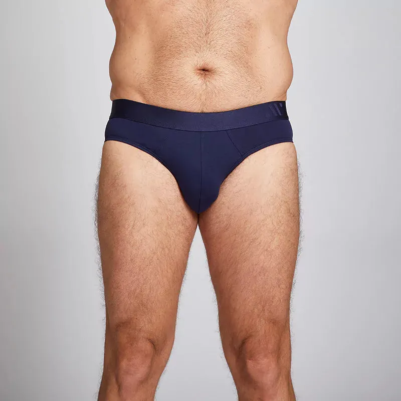 ALPHX Comfort Class Brief - Modern Fit - Maritime Navy Blue | ALPHX.com