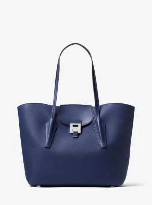 Bancroft Pebbled Calf Leather Tote Bag