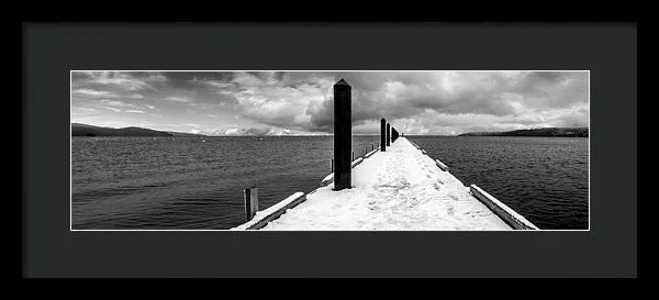 Camp Richardson Pier - Framed Print