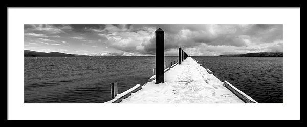Camp Richardson Pier - Framed Print