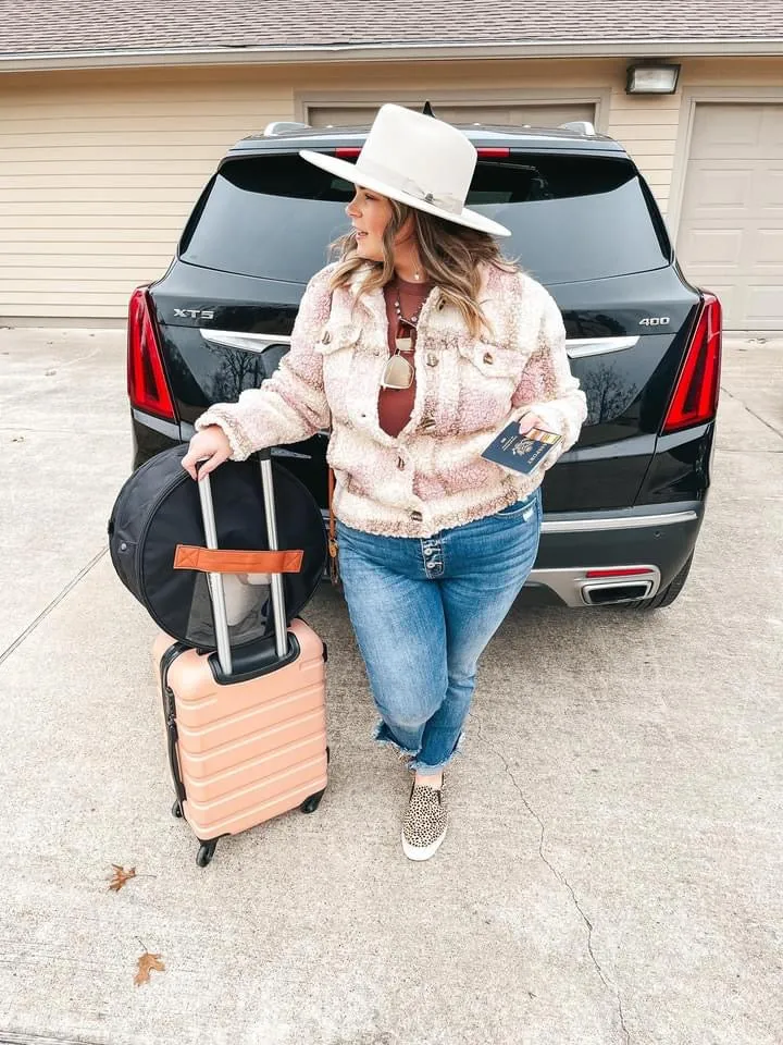 Collapsible Travel Hat Box in Black