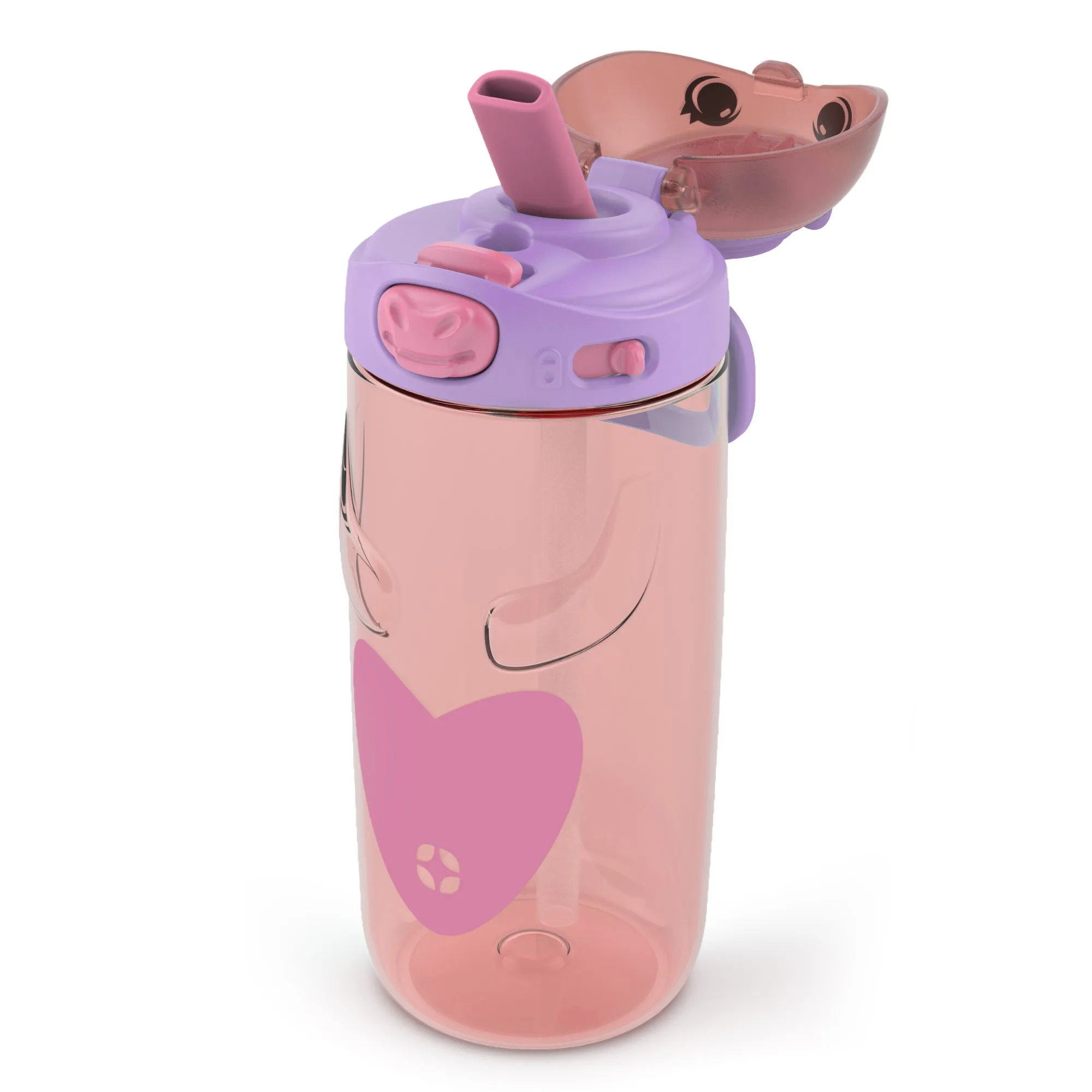 Ellies 16oz Tritan Plastic Kids Water Bottle