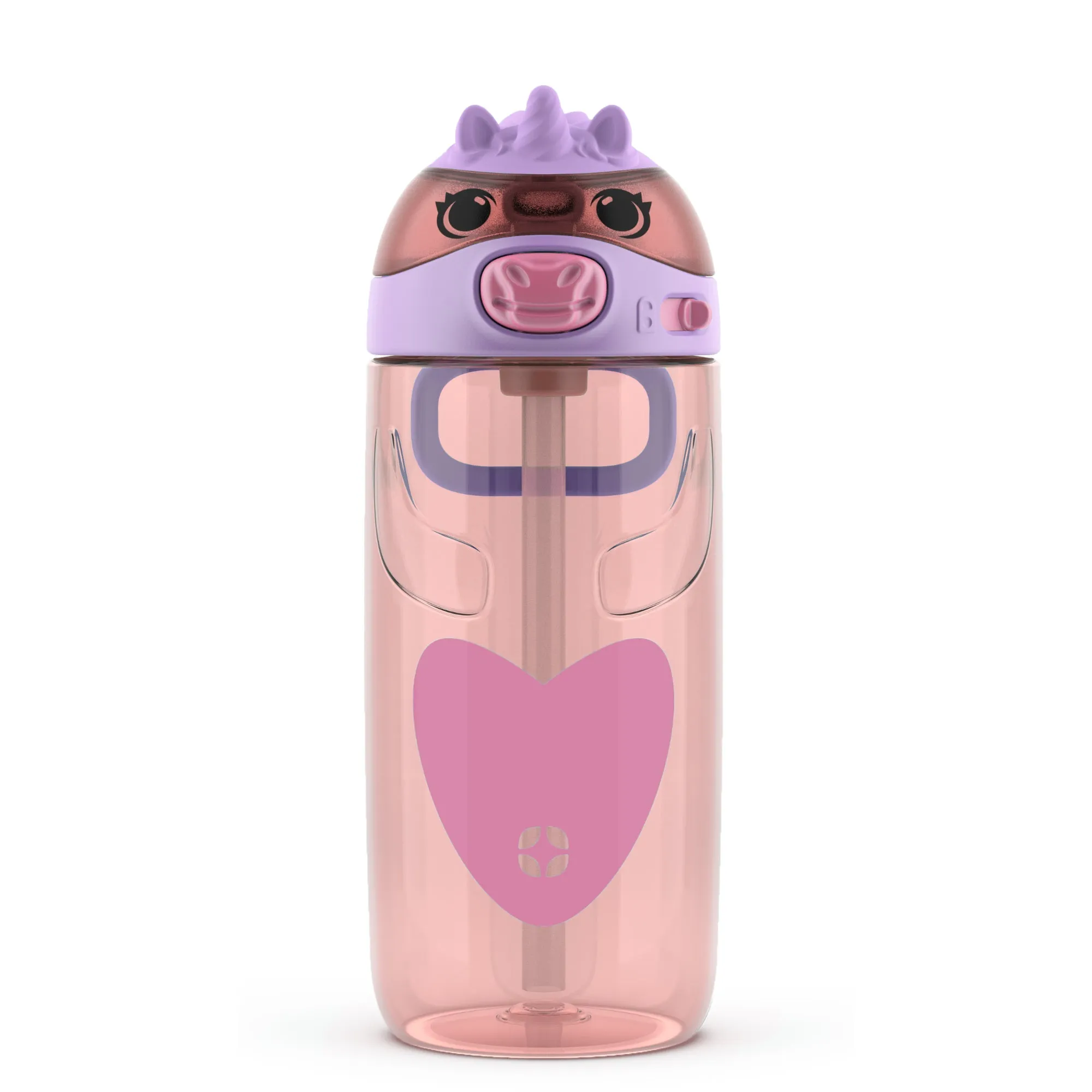 Ellies 16oz Tritan Plastic Kids Water Bottle