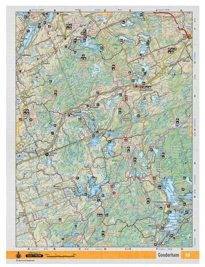 Gravenhurst Waterproof Adventure Map | CCON35 | Backroad Mapbooks