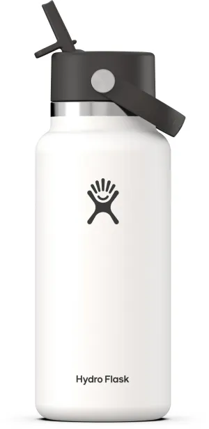 Hydro Flask Wide Mouth Vacuum Water Bottle, White