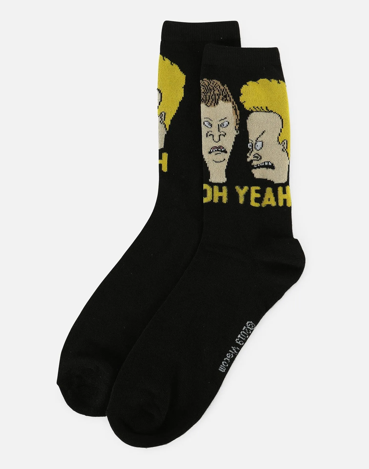 Hypnotic Hats Ltd BEAVIS & BUTTHEAD 2-PAIR PACK SOCKS