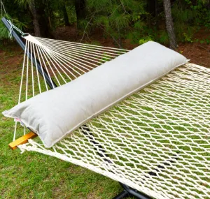 Long Hammock Pillow - Sunbrella® Cast Ash