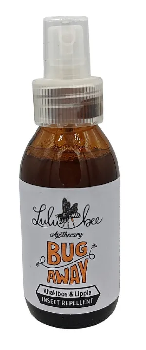 Lulubee Bug Away Spray Insect Repellent 100ml With Khakibos & Lippia