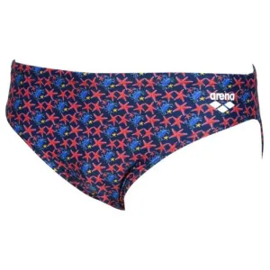 MEN'S ALLOVER BRIEF - ROYAL/MULTI