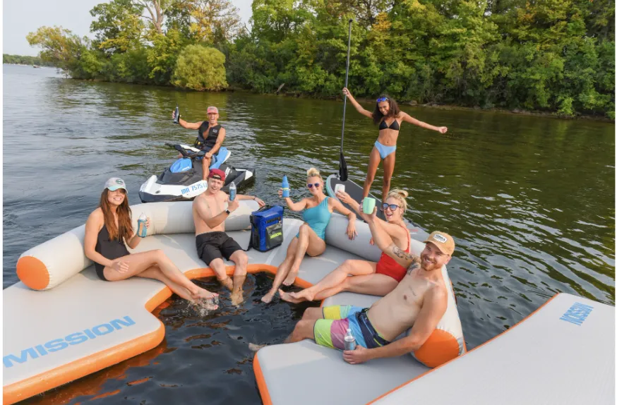 Mission Reef 053 Lite Inflatable Floating Splash Pool