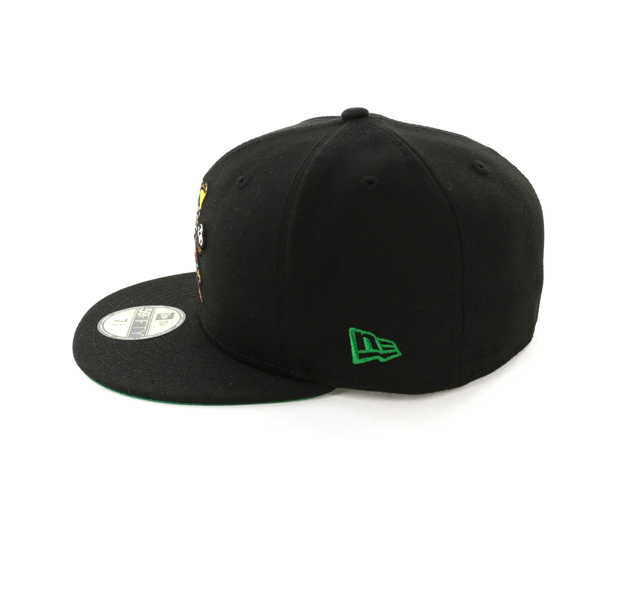 New Era Fresno Grizzlies 59FIFTY Fitted Black/Kelly Green