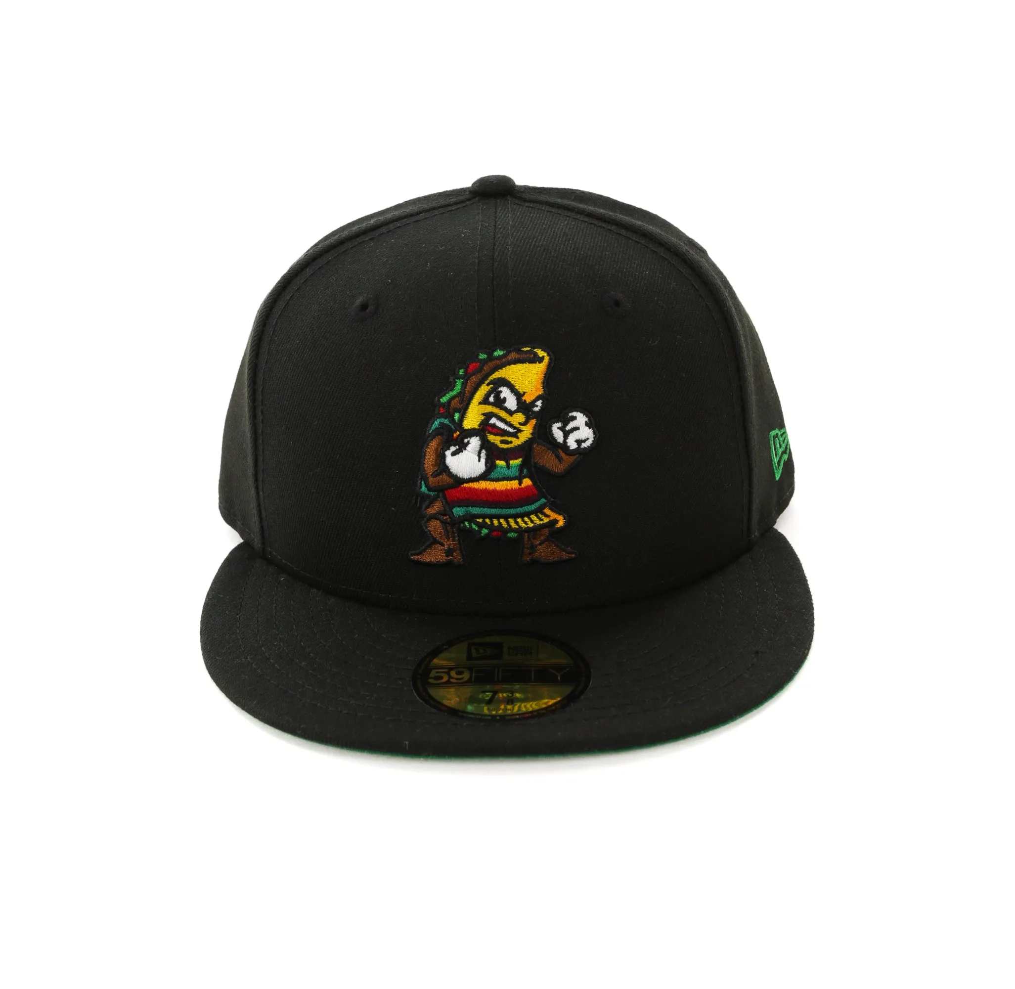 New Era Fresno Grizzlies 59FIFTY Fitted Black/Kelly Green