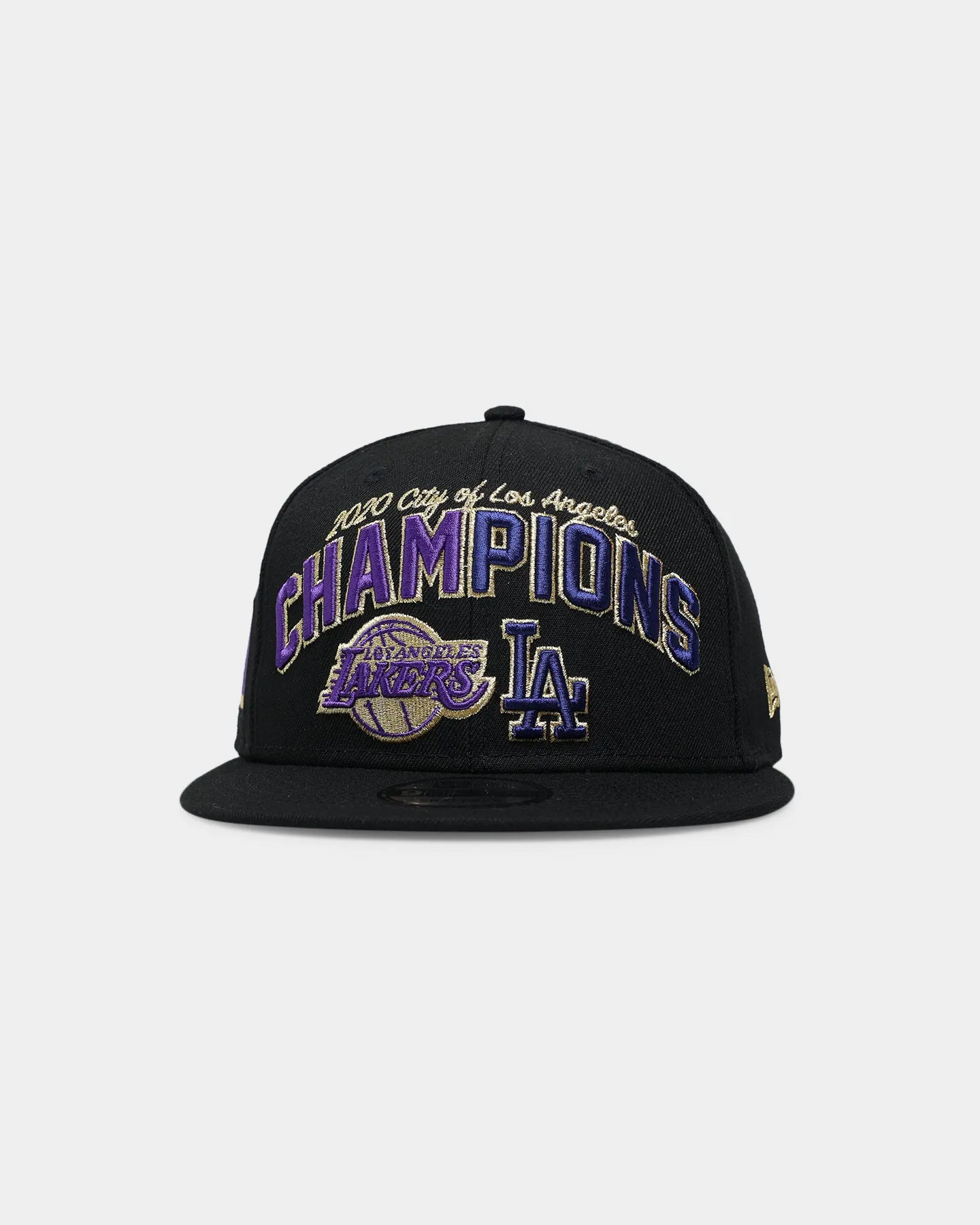 New Era Los Angeles Dodgers/Los Angeles Lakers Champs 9FIFTY Snapback Black