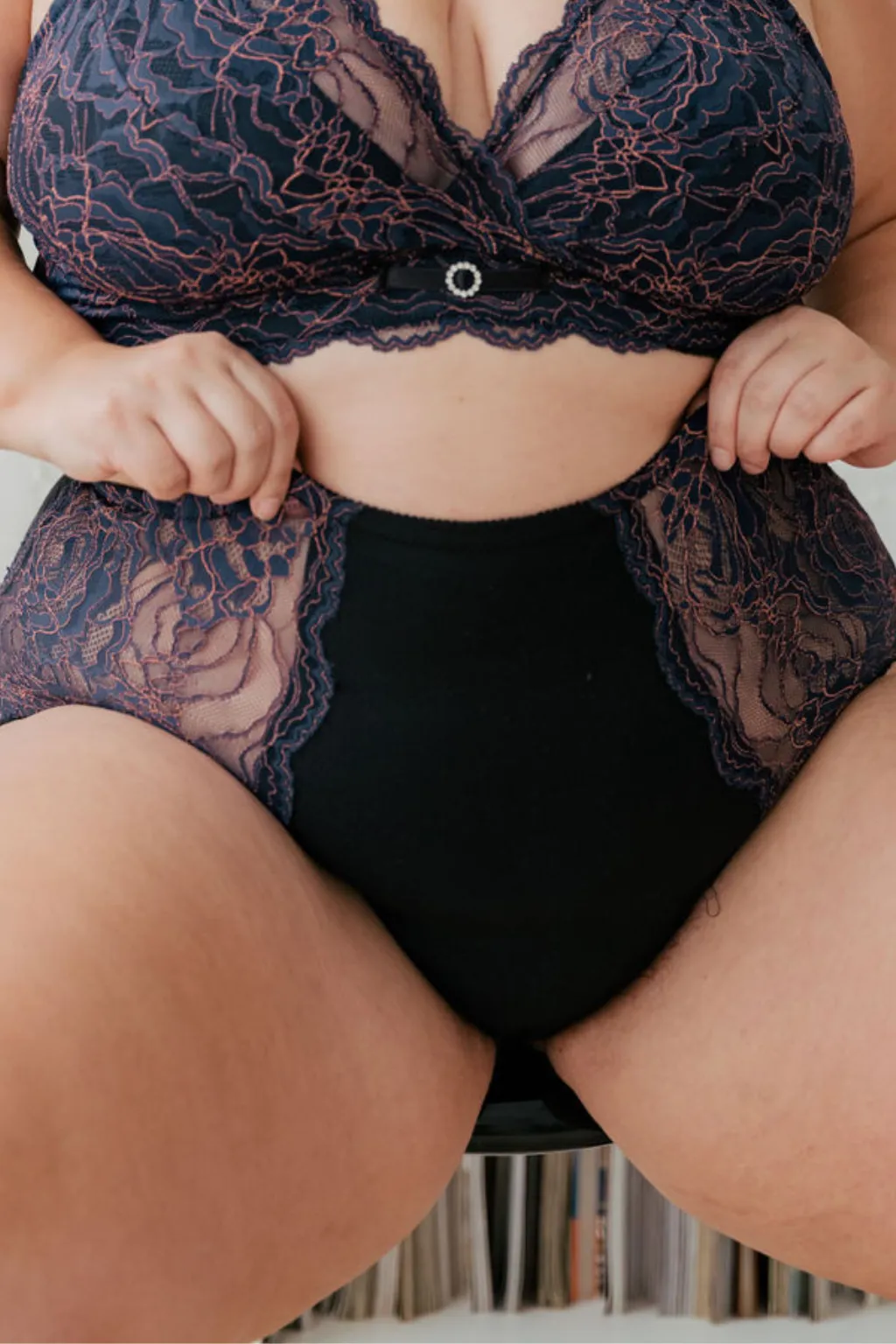 NEW Performance Lace™ High Waist Panty ~ CARMINA