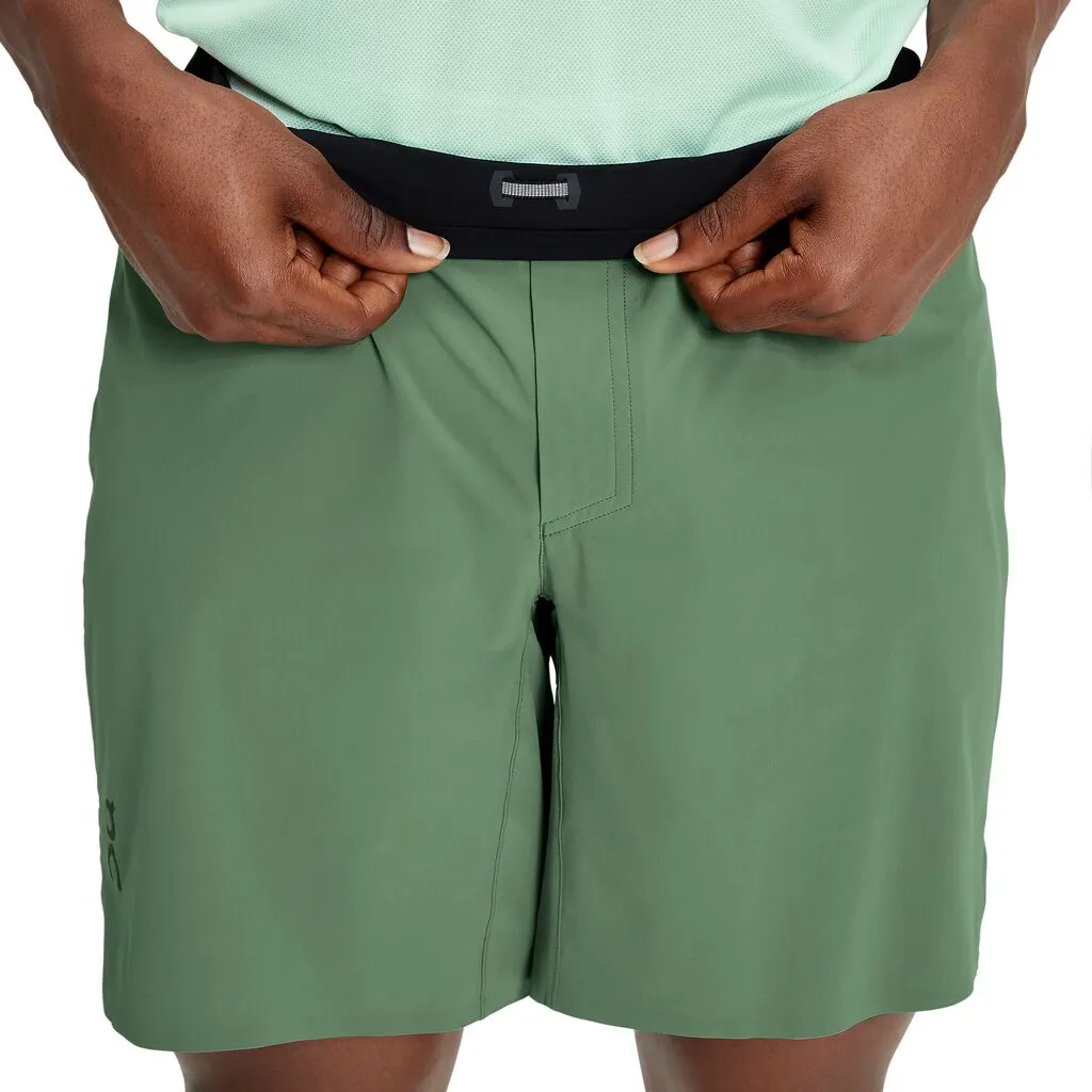 On Running Lightweight Shorts (Mens) - Ivy/Black