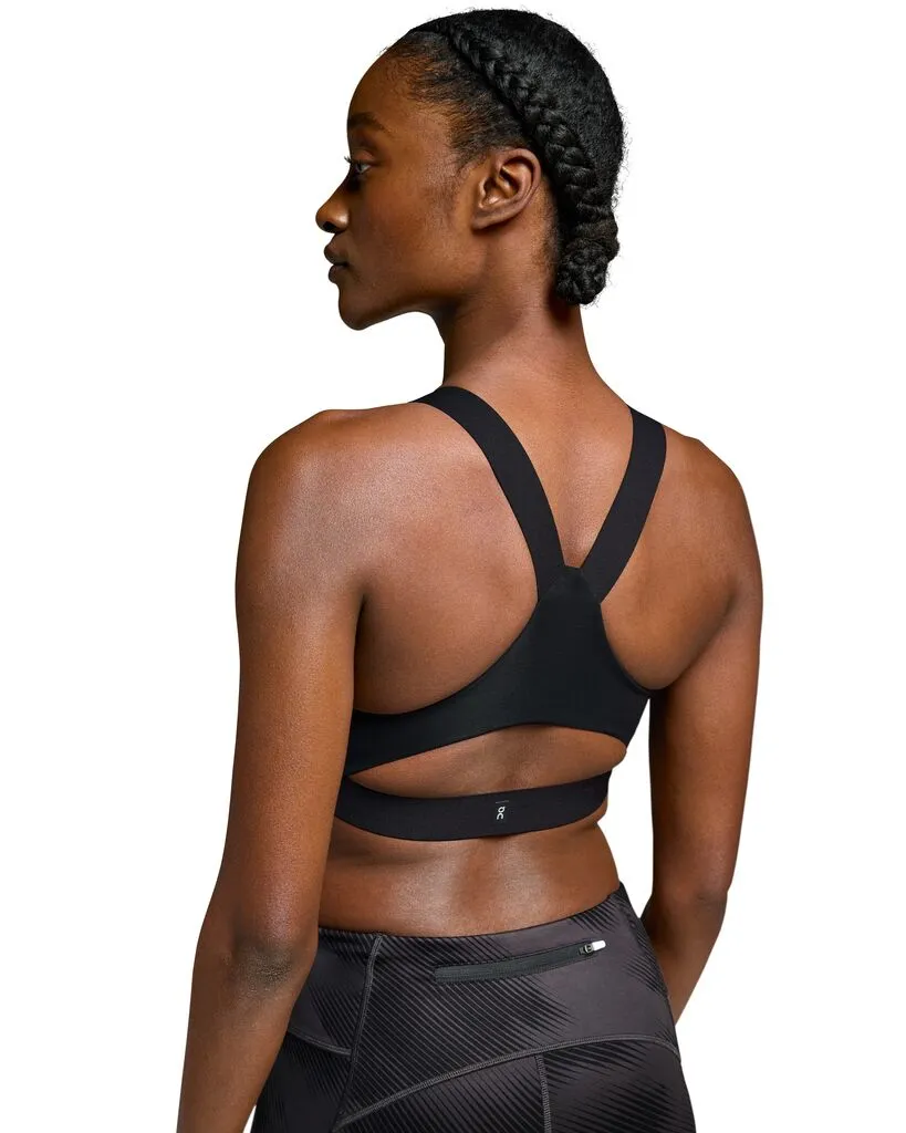 On Running Performance Graphic Bra (Womens) - Black