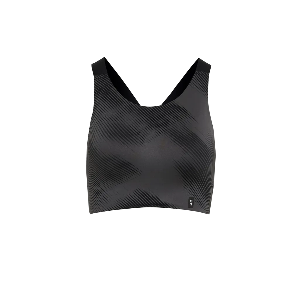 On Running Performance Graphic Bra (Womens) - Black