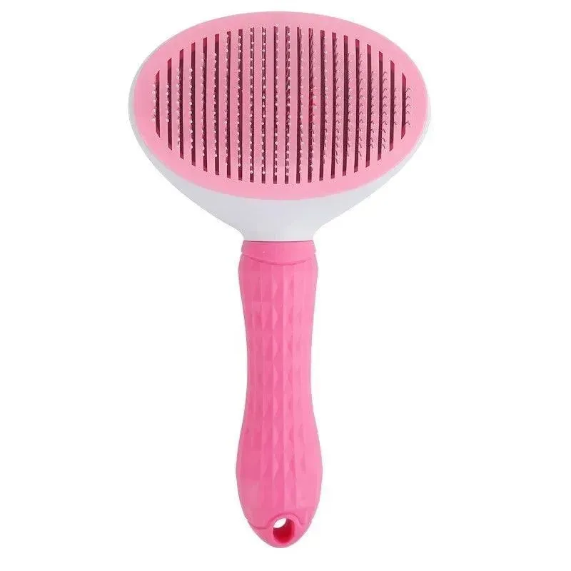 Self-Cleaning Pet Grooming Brush