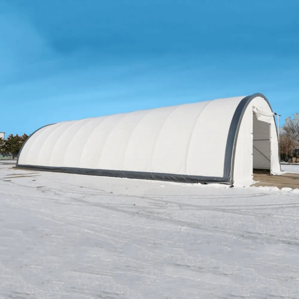 Single Truss Arch Storage Shelter W40'xL80'xH20'