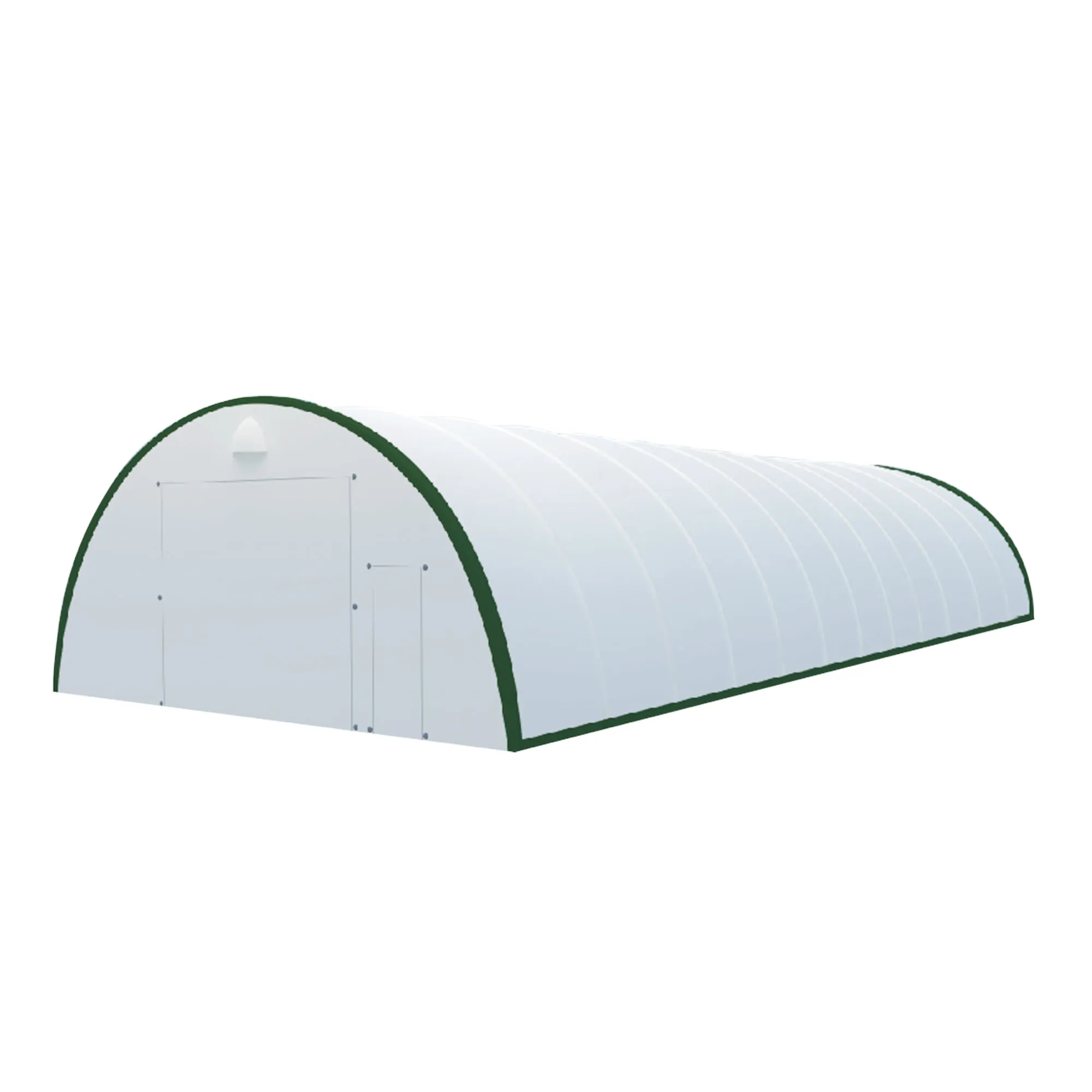 Single Truss Arch Storage Shelter W40'xL80'xH20'