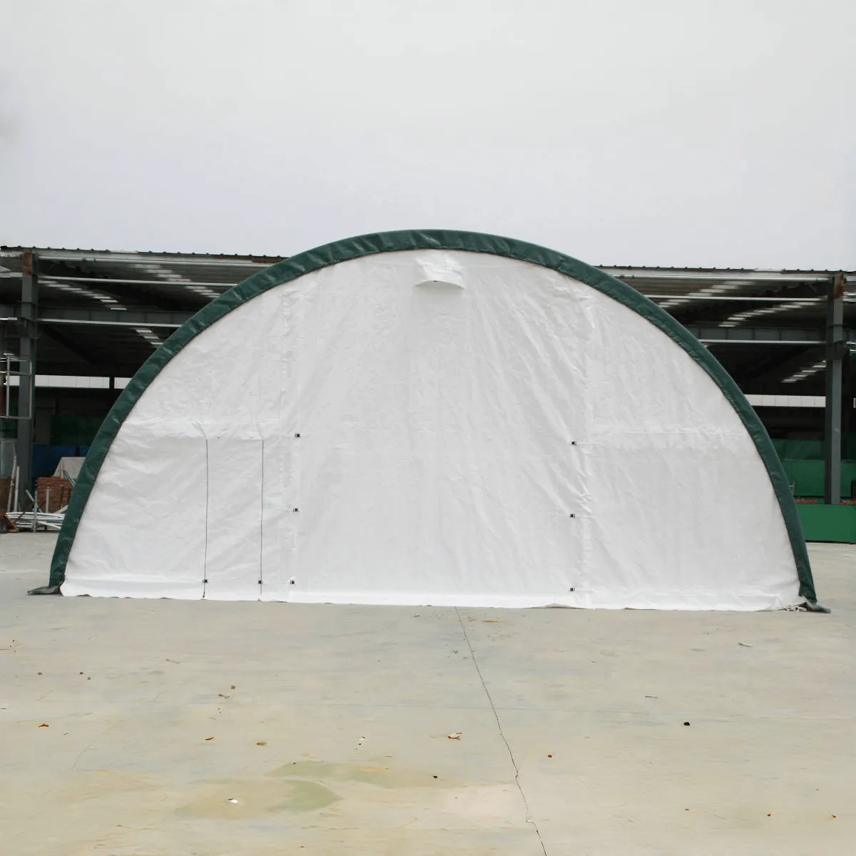 Single Truss Arch Storage Shelter W40'xL80'xH20'