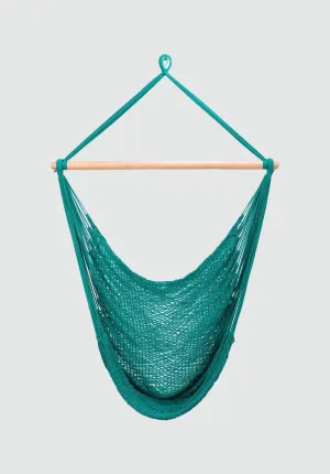 Teal Green Cotton Hammock Swing