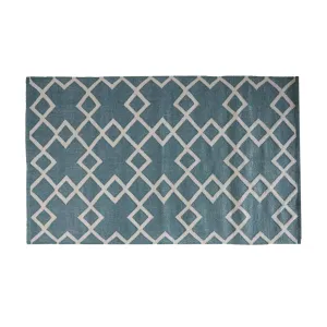 Weaver Green Teal Juno Rug 110 x 60cm