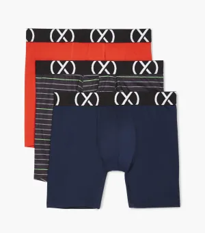 (X) Sport | 6" Boxer Brief 3-pack